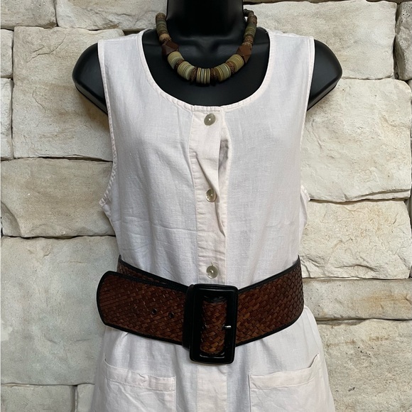 BANANA REPUBLIC Wide Leather Belt